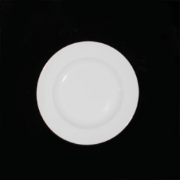 Đĩa sứ tròn sử dụng nhà hàng phi 22cm (Trắng)