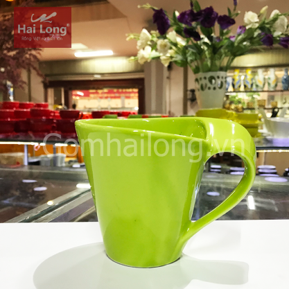 Ca xoắn uống trà, cà phê 210ml (men màu)