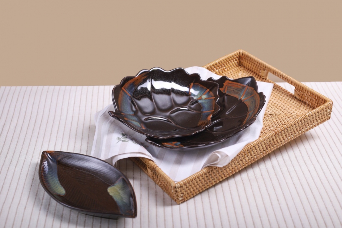 Bộ đồ ăn phong cách Nhật - Gốm Hải Long - Gốm Bát Tràng