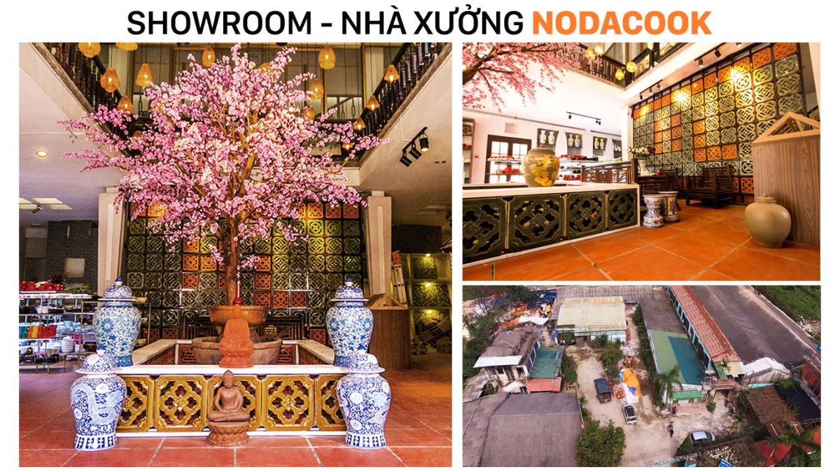 cửa hàng NodaCook và xưởng sản xuất