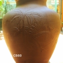 Chum sành ngâm rượu 60 lít Khắc hoa văn Kim Ngọc mãn Đường