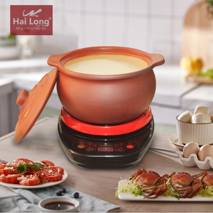 Nồi điện đa năng 2 Lít Gốm kháng khuẩn