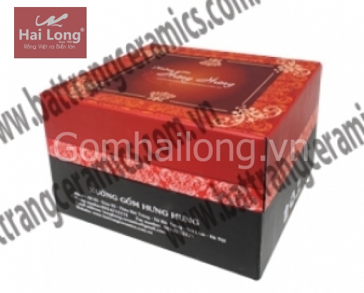 Hộp giấy ấm chén cao cấp