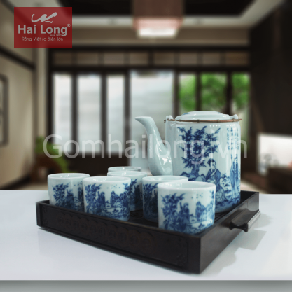Bộ ấm tích số 2 kèm khay