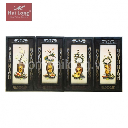 Tranh sứ An Khang Thịnh Vượng