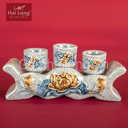 chén nước ban thờ